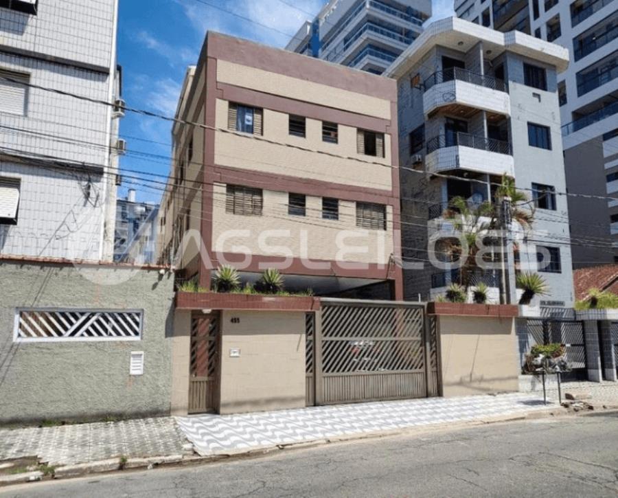 Apartamento com 57,17m² A.U., 78,55m² A.T. - Praia Grande/SP