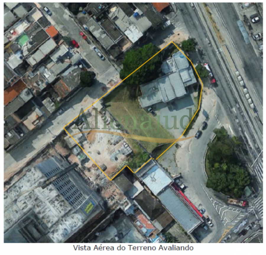 Um terreno com área de 2.322.57m² situado à Rua Marco Gagliano