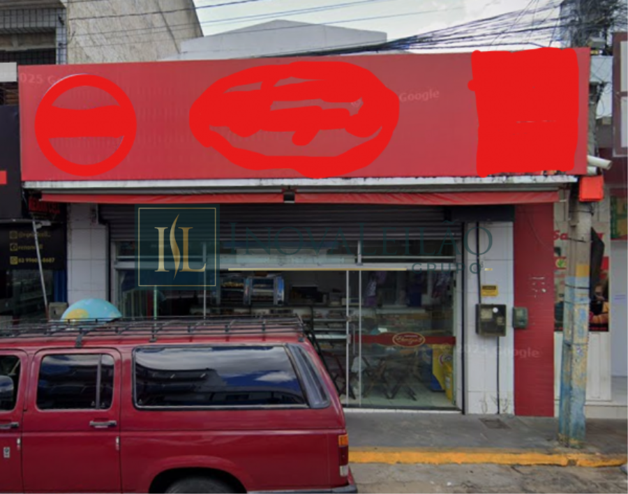 Patos/PB - Ponto comercial medindo 06,60m x 27,60m na Rua Leôncio Wanderley, 396 - São Paulo/SP
