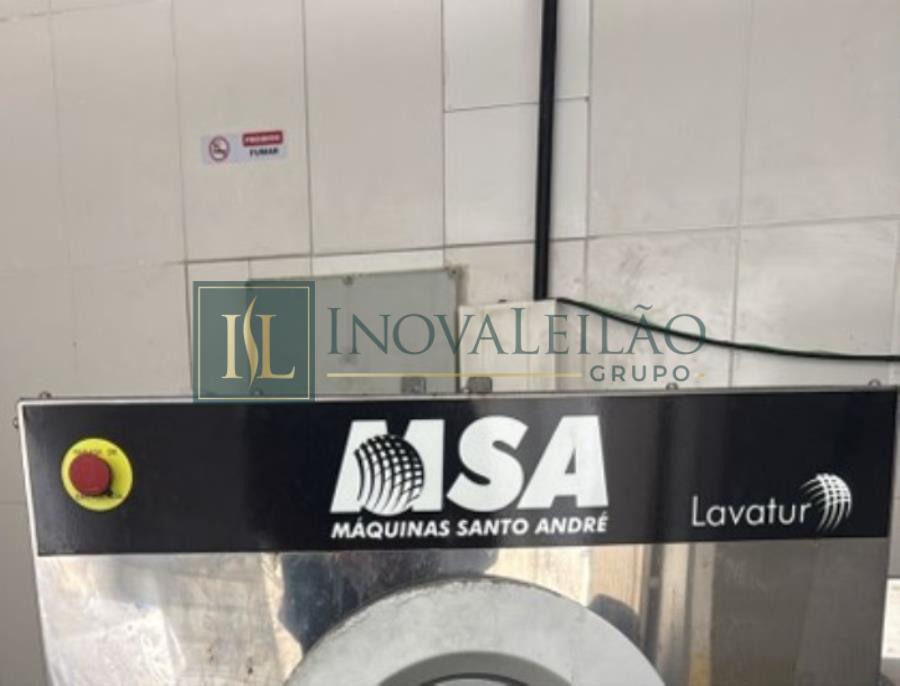 01 Máquina de lavar e secar roupas industrial, marca MSA, cap. de 20 kg - Maceió/AL