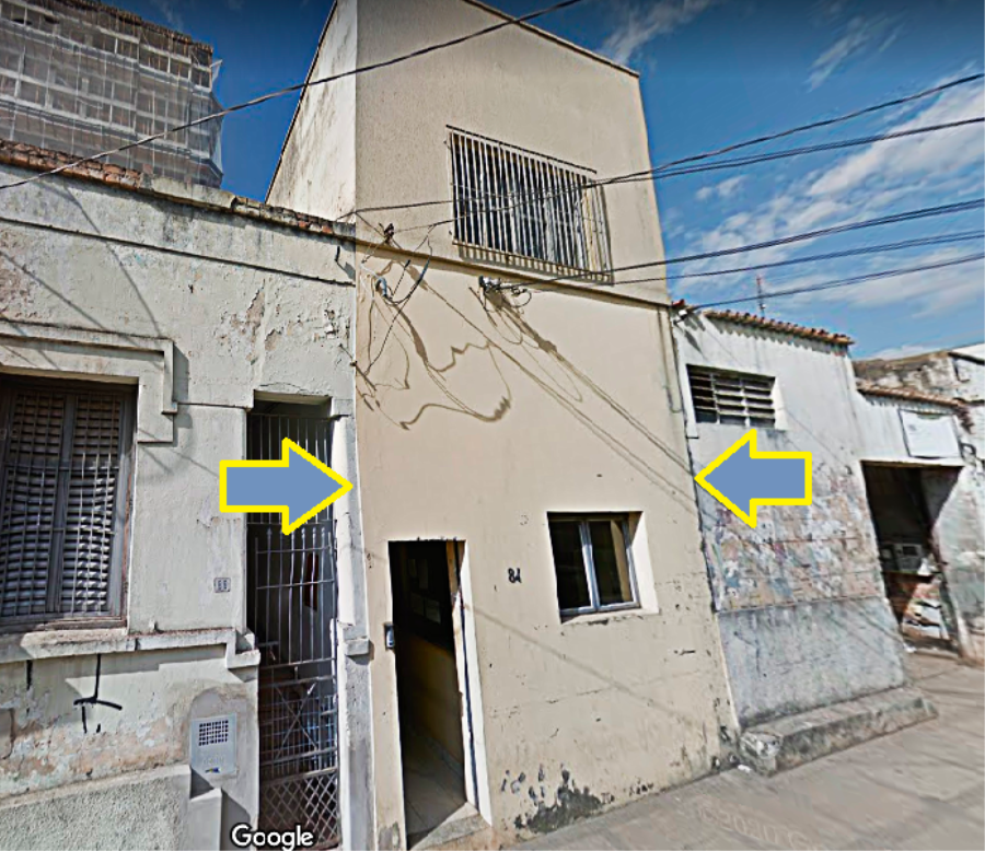 CAMPINAS- CASA ASSOBRADADA E SEU TERRENO COM ÁREA DE 96,70M²