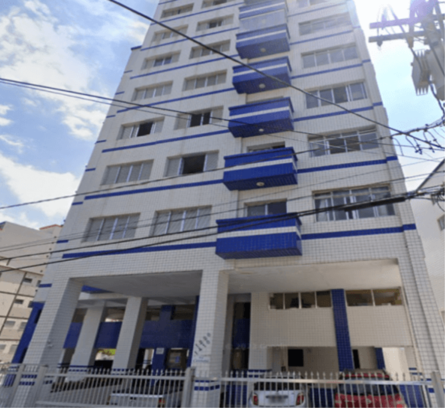 PRAIA GRANDE/SP - KITNET 1 DORM, 1 VAGA