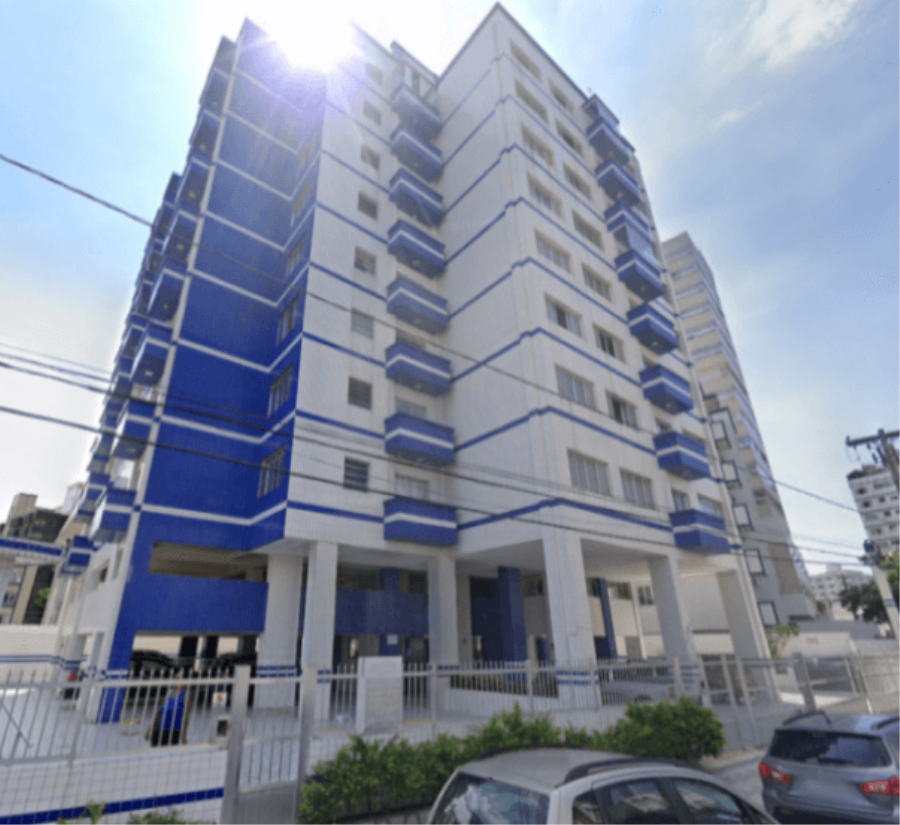 PRAIA GRANDE/SP - KITNET PRAIA DO BOQUEIRÃO, 39M² Ú