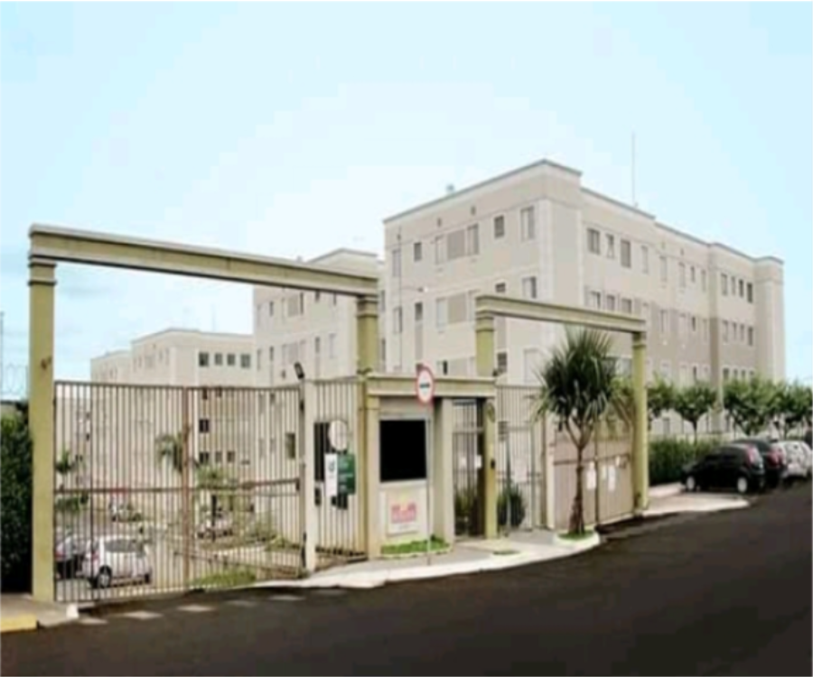 BAURU/SP - 2 DORM, 1 WC, 1 VAGA, 46M² ÚTEIS
