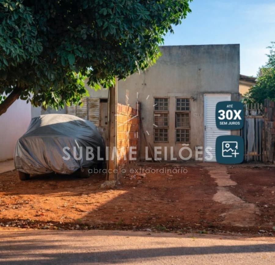 Terreno de 250m² | Constr. de 83m² - Birigui/SP