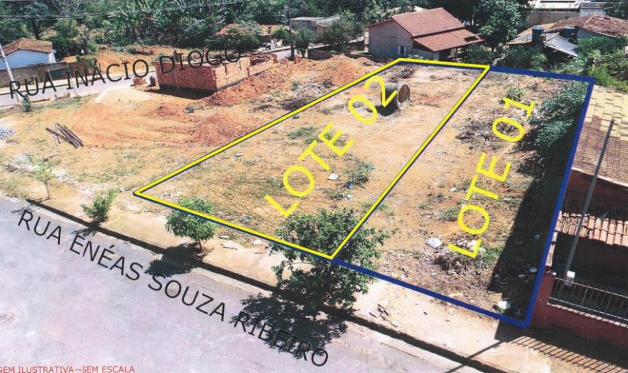 IMÓVEL URBANO: Área Institucional. Um lote de terreno nº03, Quadra 3-b, com área de 454,20m² (quatrocentos e cinquenta e quatro metros e vinte decímetros quadrados), em Pompéu/MG, no B: Vitória, na Rua Enéas de Souza Ribeiro, NO ESTADO EM QUE SE ENCONTRA - Pompéu/MG