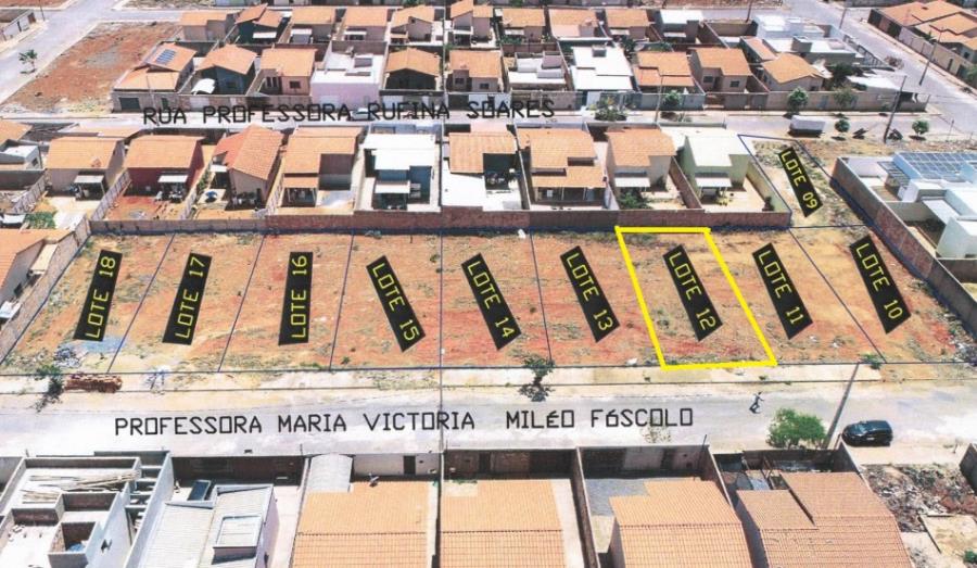 IMÓVEL URBANO: Área Institucional. Um lote de terreno de nº 230, Quadra 46, setor 16, medindo 250,00m², situado em Pompéu/MG, B: Morada do Sol, na Rua Professora Maria Victória Miléo Fóscolo, NO ESTADO EM QUE SE ENCONTRA. - Pompéu/MG