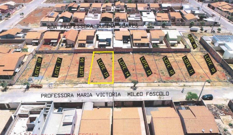 IMÓVEL URBANO: Área Institucional. Um lote de terreno de n° 260, Quadra 46, setor 16, medindo 250,00 m², situado em Pompéu/MG, bairro Morada do Sol, na Rua Professora Maria Victória Miléo Fóscolo, NO ESTADO EM QUE SE ENCONTRA. - Pompéu/MG