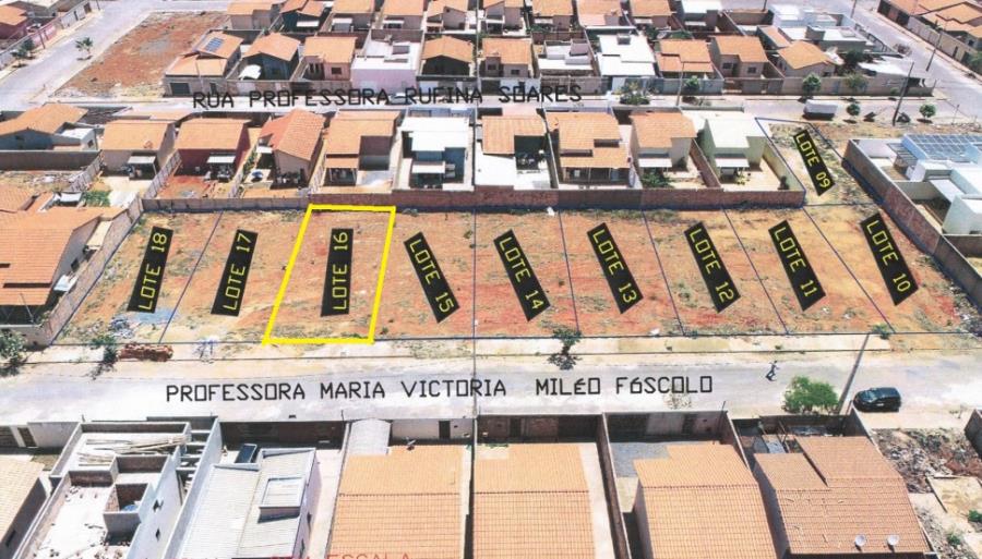 IMÓVEL URBANO. Área Institucional. Um lote de terreno de nº 270, Quadra 46, setor 16, medindo 250,00m², situado em Pompéu/MG, bairro Morada do Sol, na rua Professora Maria Victória Miléo Fóscolo, NO ESTADO EM QUE SE ENCONTRA. - Pompéu/MG