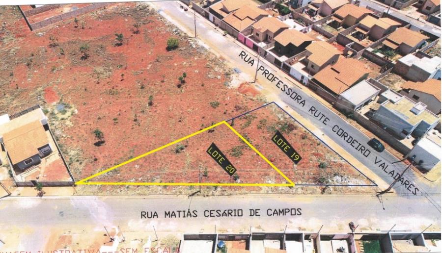 IMÓVEL URBANO: Área Institucional. Um lote de terreno nº 235, Quadra 50, setor 16, com a área de 269,41m², situado nesta cidade de Pompéu/MG, bairro Morada do Sol, na Rua Matias Cesário de Campos, NO ESTADO EM QUE SE ENCONTRA. - Pompéu/MG