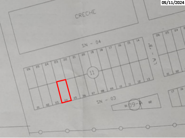 Terreno c/ 390,00m² - Lote 04 - Padre Bernardo/GO