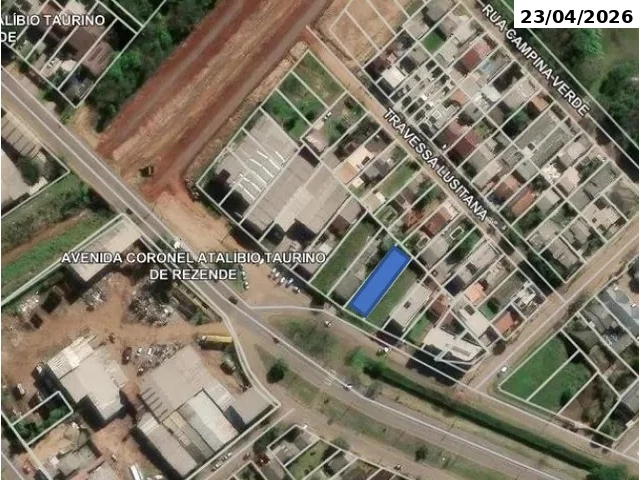Terreno - 466,84m² - Av. Cel. Atalíbio Taurino de Rezende