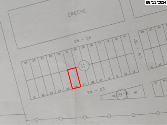Terreno c/ 390,00m² - Lote 06 - Padre Bernardo/GO
