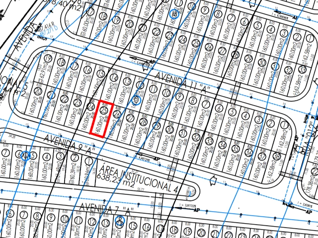 Terreno c/ 160m² - Lote 25 - Guaíra/SP