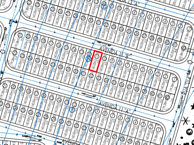 Terreno c/ 160m² - Lote 11 - Guaíra/SP