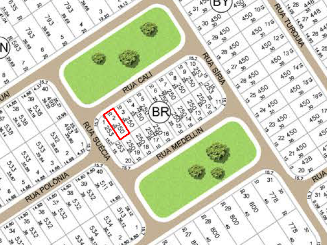 Terreno c/ 250m² - Arandu/SP