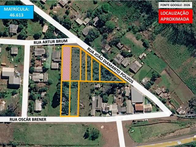 Terreno - 450,00m² - R. Arthur Brum - B. Brum