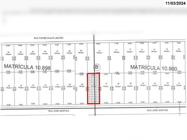 Terreno c/ 250m² - Salto Grande/SP