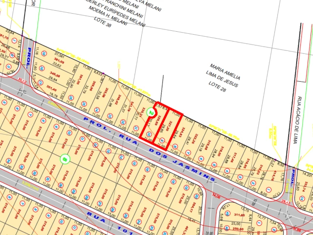 Terreno c/ 656,89m² - Franca/SP