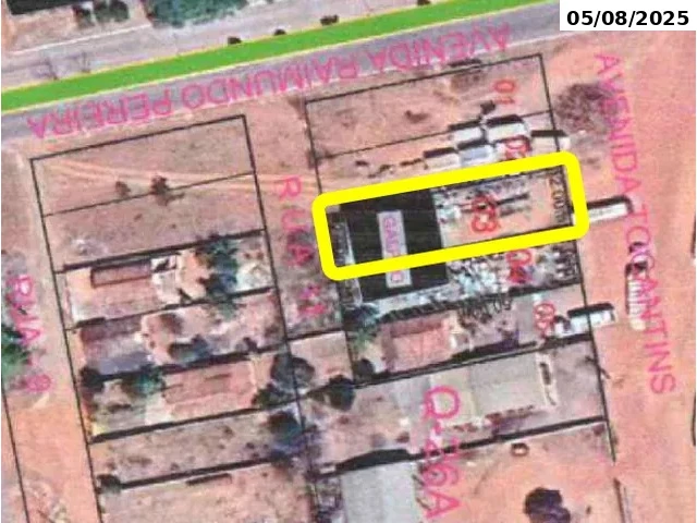 Terreno - Lote nº 03 - 600,00m² - Almas/TO