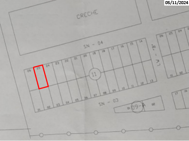 Terreno c/ 390,00m² - Lote 25 - Padre Bernardo/GO