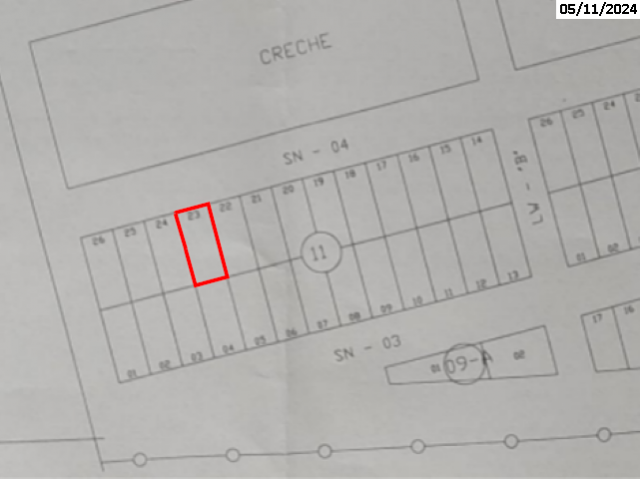 Terreno c/ 390,00m² - Lote 23 - Padre Bernardo/GO