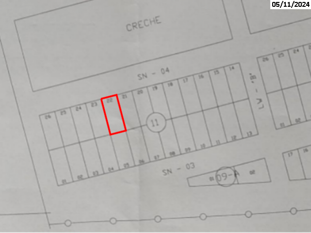 Terreno c/ 390,00m² - Lote 22 - Padre Bernardo/GO