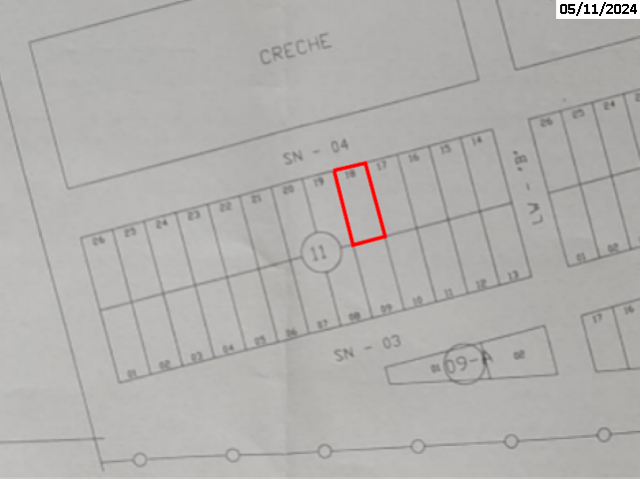 Terreno c/ 390,00m² - Lote 18 - Padre Bernardo/GO