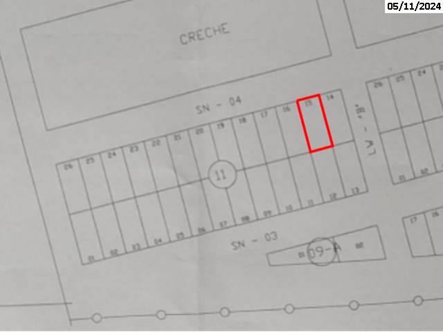 Terreno c/ 390,00m² - Lote 15 - Padre Bernardo/GO