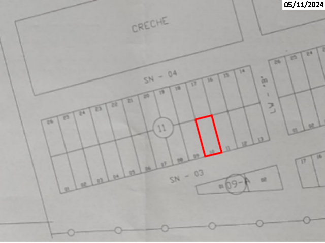 Terreno c/ 390,00m² - Lote 10 - Padre Bernardo/GO