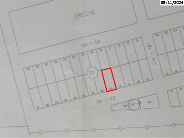 Terreno c/ 390,00m² - Lote 09 - Padre Bernardo/GO