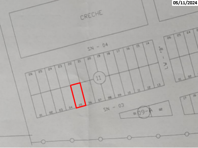 Terreno c/ 390,00m² - Lote 05 - Padre Bernardo/GO