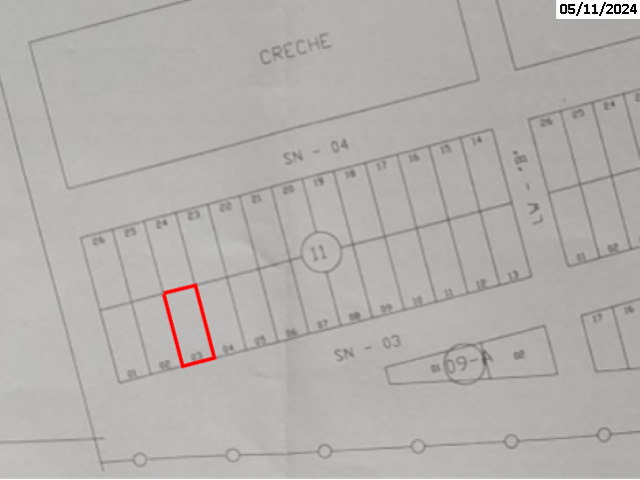 Terreno c/ 390,00m² - Lote 03 - Padre Bernardo/GO