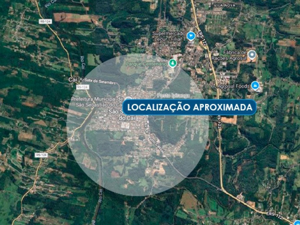 Área com 4.076 m²