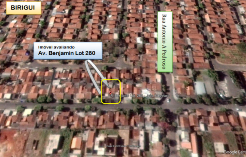 (DIREITOS AQUISITIVOS) CASA COM ÁREA TOTAL EDIFICADA DE 126,15 m² EM BIRIGUI/SP