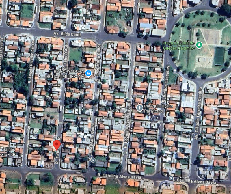 O LOTE DE TERRENO 19, da quadra 17, com frente para a rua Túlio DAiuto, no loteamento Jardim Iolanda, 2º subdistrito de Botucatu/SP