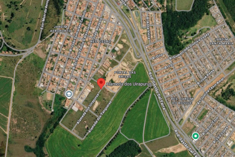 LOTE DE TERRENO sob n° 8 (oito), da quadra c, situado à Alameda dos Uirapurus, no loteamento denominado Portal das Brisas