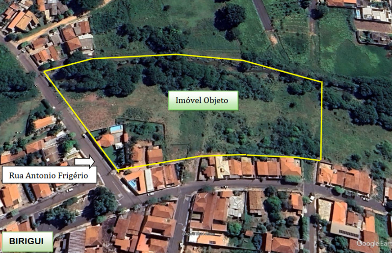50% DO IMÓVEL COM 12.765 m² (TOTAL DE 25.530 m²) EM BIRIGUI/SP