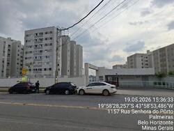 Apto - Área priv.: 67,4 m²Com 3 qt, 1 Banh., 1 Vaga Gar. - Loc.: RUA SENHORA DO PORTO, N. 1330, Apto. 202, BL 01 BOX 161, PALMEIRAS, COND RESERVA DAS PALMEIRAS - BELO HORIZONTE/MG - CEP: 30575590 - IPTU: 4980730030119 - Matr.: 160716 - Of.: 1