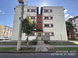 Apto - Área priv.: 40,07 m²Com 2 qt, 1 Banh. - Loc.: RUA OSVALDO ARANHA, N. 1571, Apto. 404, BL 04 D1, SAO MIGUEL, CONJUNTO RES CHARRUA - SAO LEOPOLDO/RS - CEP: 93025660 - IPTU: 53687 - Matr.: 35798 - Of.: 1