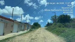Casa - Área priv.: 64,07 m²Com 2 qt, 1 Banh., 1 Vaga Gar. - Loc.: RUA AMBAR (ANTIGA RUA DA ESCOLA), N. 779, AREA 05, PALESTINA DE FORA, COMPLEXO JARDIM - NOSSA SENHORA DO SOCORRO/SE - CEP: 49163340 - IPTU: 3020301001000 - Matr.: 40959 - Of.: 1