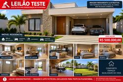 Imóvel residencial com aproximadamente 180 m² de área construída