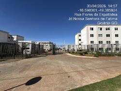 Apartamento - Área: 42,05 m² - 2 quarto(s), 1 banheiro(s), 1 vaga(s) - RUA FLORES DA ESPATODIA, nº SN, Ap. 104, BL 26, RESIDENCIAL FLORES DO CERRADO, ESTACAO DAS FONTES I - GOIANIA/GO - CEP: 74481864- MATRÍCULA: 157161