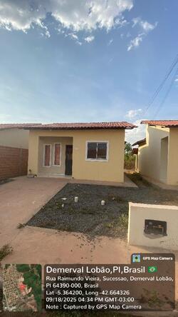 Casa - Área privativa: 54,4 m²Com 2 qt(s), 1 Banheiro(s), - Localizado(a): RUA RENOVO, N. 80, , - DEMERVAL LOBAO/PI - CEP: 64390000 - N° IPTU: 911699 - MATRÍCULA: 8756 - OFICIO: 1