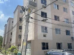 Apartamento - Área privativa: 40,54 m²Com 2 qt(s), 1 Banheiro(s), - Localizado(a): RUA JACUTINGA, N. 60, Apto. 301, BL 01, VILA NORMA, CONDOMINIO ESTACAO DA LUZ - MESQUITA/RJ - CEP: 26572020 - N° IPTU: 956309 - MATRÍCULA: 24536 - OFICIO: 2