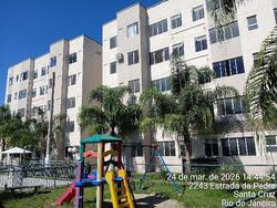 Apartamento - Área: 41,19 m² - 2 quarto(s), 1 banheiro(s), - ESTRADA DA PEDRA, nº 2243, Ap. 506, BL 05 LT 01, SANTA CRUZ, COND VIVA VIDA HARMONIA - RIO DE JANEIRO/RJ - CEP: 23520248- MATRÍCULA: 259851