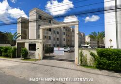 Apartamento nº. 304 - 2º Andar do Bloco H do Prédio Residencial Parque Jardim Bougainville nº 165 está cadastrado na Rua Cícero Soares da Silva, no bairro Cuiá, João Pessoa/PB
